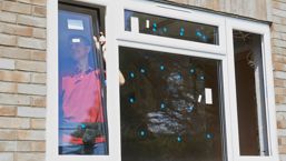 New Windows Being Fitted Stock