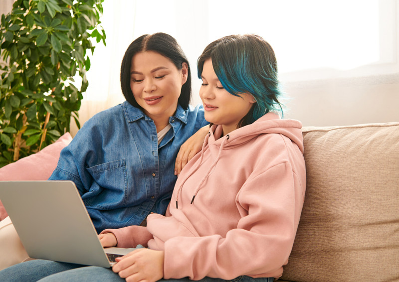 Mum Daughter Home 2025