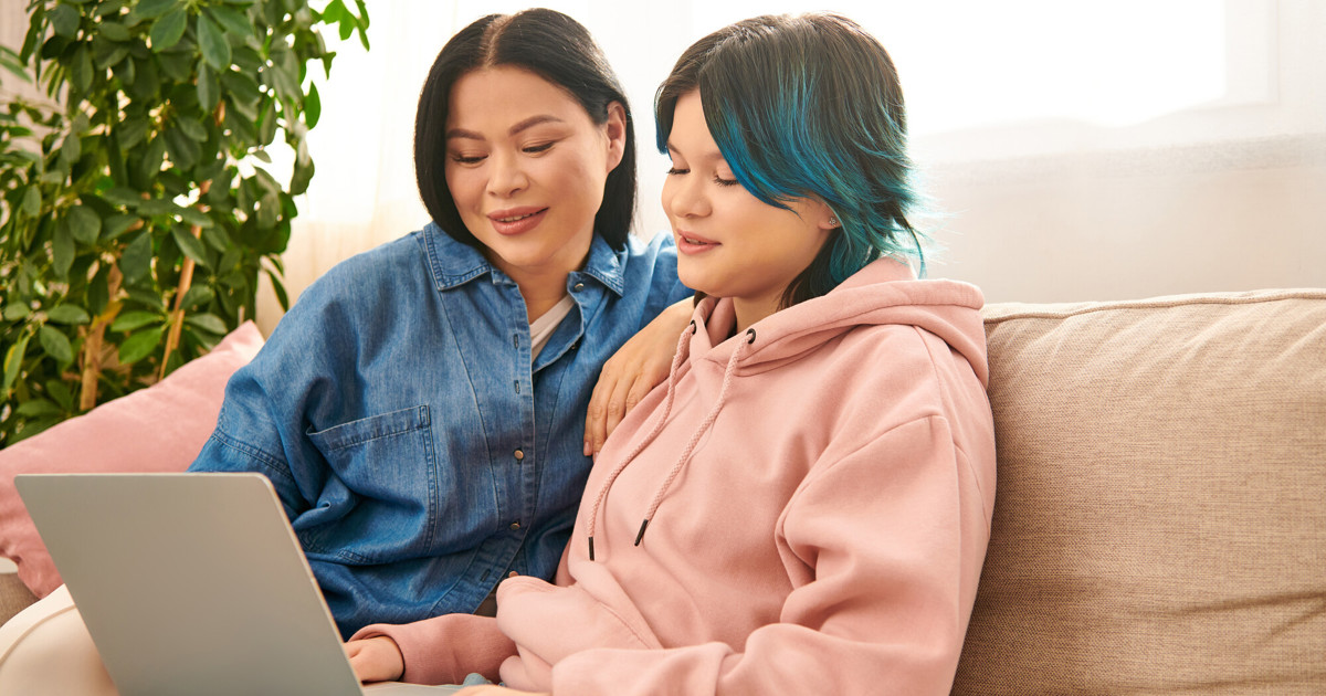 Mum Daughter Home 2025